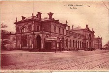 Postcard postcard Bonn station