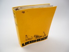 Liebherr LTM 1025 Mobilkran Ersatzteilliste Ersatzteilkatalog 1991