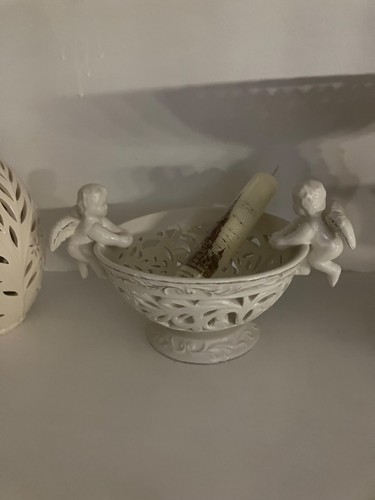 Engel schalen konvolut beige - schalen,