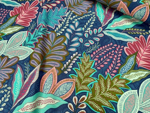 Botanic blatt stoff tropical - botanic,