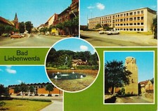 06-C102 Ansichtskarte Bad Liebenwerda Kurstadt Elbe-Elster Brandenburg DDR