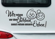 Wohnmobil Aufkleber Auto WOMO