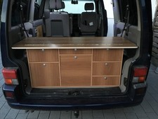 Campingküche mit Bett für Volkswagen T4 Multivan