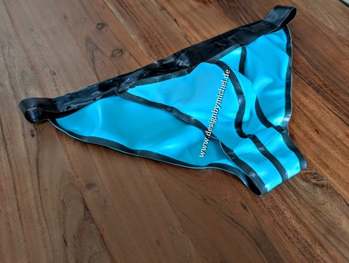 Latex slip mit pouch für - latex,