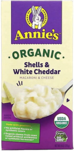 Annie shells white - annie's, &