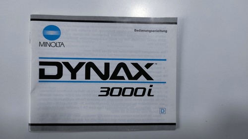 Minolta dynax 3000i - minolta,