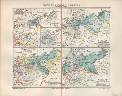 Landkarte map 1908 karte - karte, zur