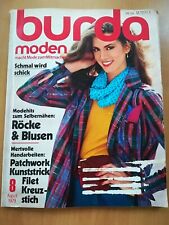 BURDA MODEN 8 August1979 incl. Anleitung & Schnittbögen