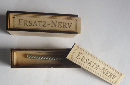 Ersatznerv holz kiste box - "ersatznerv",