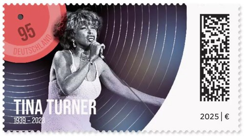 Tina turner briefmarke - tina,
