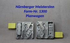 Nr.1300 - Nürnberger Meisterzinn, Planwagen - Zinngußform, Zinngießform,