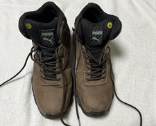 PUMA Condor Sicherheitsschuhe S3 ESD Braun Größe 42 Nubukleder Arbeitsschuhe ✅‼️