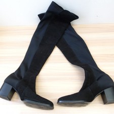 Black Thigh High Boots Womens