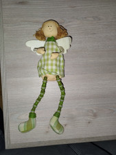 Weihnachtsengel * Kantenhocker * Deko * Engel * grün * Advent * ca. 33cm
