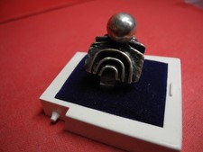 original alter Silberring 835