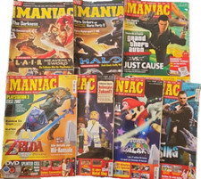 7 x Maniac Zeitschriften
