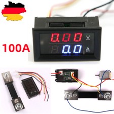 100A Voltmeter Amperemeter LED