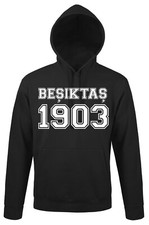 Youth Designz Herren Hoodie Besiktas Istanbul Kapuzenpullover Trikot Kartal Fan