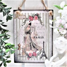 Wandbild Deko Hänger Tür