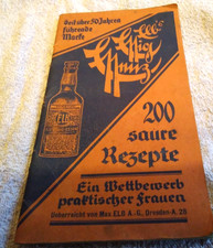 Alt  Heft 200 Saure Rezepte