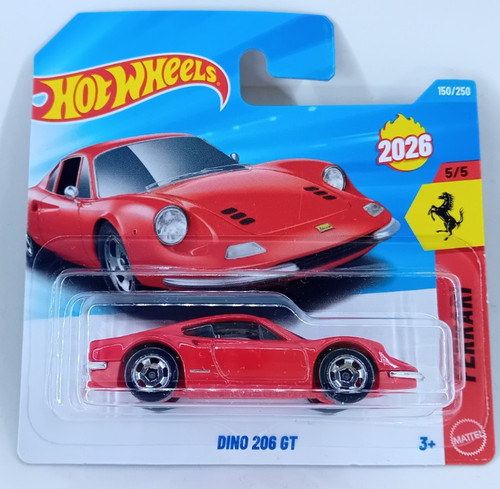 Hot wheels dino 206 - gt,