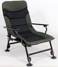 Angelstuhl "Relax-B" mit Armlehnen, Karpfenstuhl, Anglerstuhl, Campingstuhl