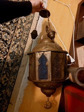 Orientalische Metall-Laterne /