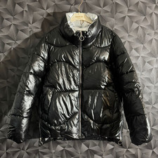 Damen Pufferjacke – Schwarz / Silber, NEU – Original 120€, jetzt 55€