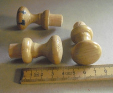Möbel Knopf Knauf Griff Holz Tanne Fichte Antik Retro Vintage