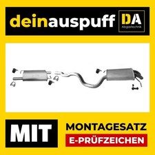 Auspuffanlage für Vw Transporter T5 Radstand 3000mm Auspuff E970