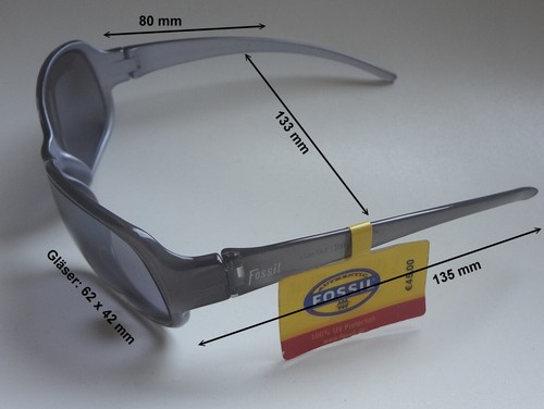 Große fossil sonnenbrille - fossil, f
