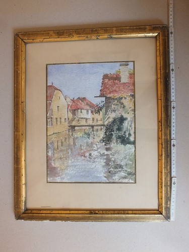 Aquarell von bèze - aquarell,