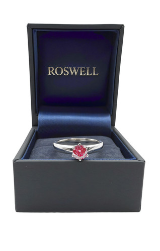 Diamantring 50ct pink fancy - diamantring, 0,50ct