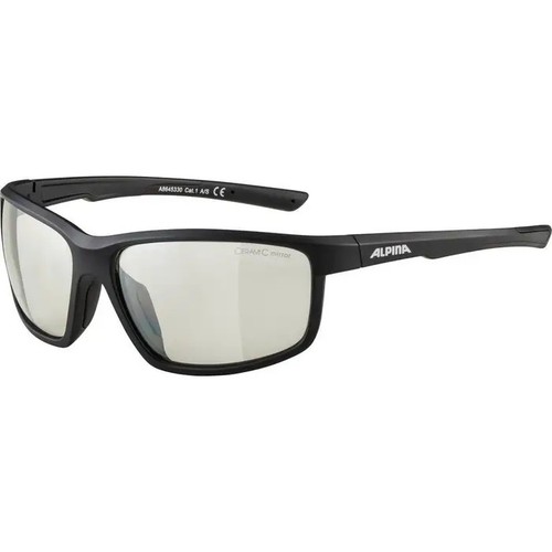 Alpina sportbrille defey black - sportbrille,