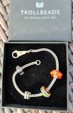 Trollbeads 925 Armband 19 cm +