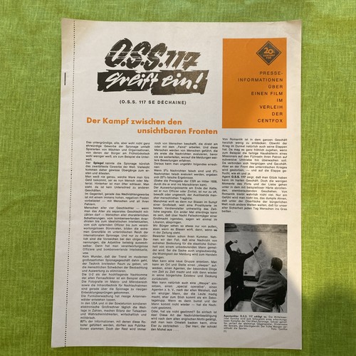 Centfox presse information i - presse-information, f/i