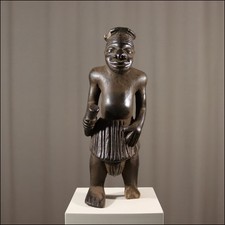 83880) Ahnen-Figur Bamun Kamerun Afrika AFRIKANISCHE KUNST