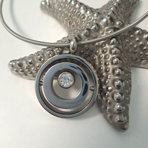 Edelstahl collier halsreif - collier,