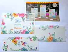 christliche Tischlaterne basteln 3 Windlichte Konfirmation Tischdekoration Taufe