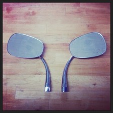 2x Spiegel Oldtimer VW Käfer