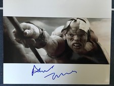 Andrew Tiernan 300 Ephialtes Sparta signed Autogramm! Frank Miller Zack Snyder