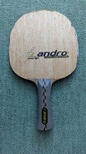 Andro Carbon Light all+, konkav, 63g, Rarität, Tischtennis - Holz