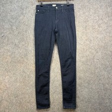 Edwin Jeans Damen Größe W29 L29 Indigo Blau Baumwollmischung Denim Super Skinny Hose