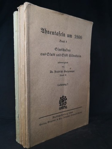 Ahnentafeln 1800 band 5 - um,