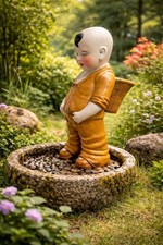 Gartenbrunnen Figur–Junge