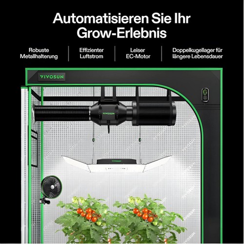 Vivosun abluftsystem growzelte - vivosun,
