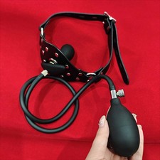 Aufblasbarer Mundknebel,SM Mouth Gag Ball Pumpe Mit Starken Bondage Toy Sklave