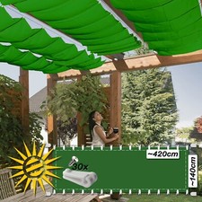 Seilspannmarkise grün ca