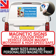 1x MAGNETSCHILD ODER AUFKLEBER