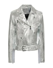 Damen echt lammfell metallic - damen,